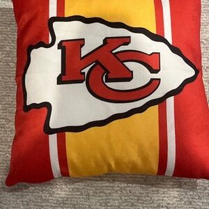 Red and Yellow KC Logo Pillow Covers